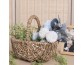 Hand Woven Flower Basket Straw Rattan Willow Arrangement Basket