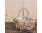 Hand Woven Flower Basket Straw Rattan Willow Arrangement Basket